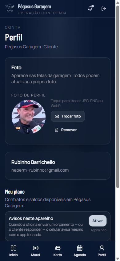 Perfil do cliente
