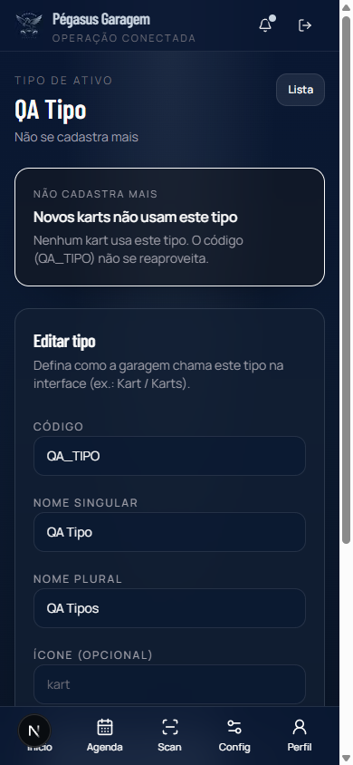 Ficha do tipo que não se cadastra mais